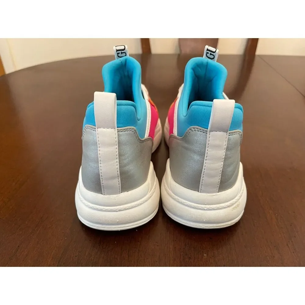 Guess Women's‎ Colorful Y2K 90s Lace Up Low Top Sneakers Size 9M